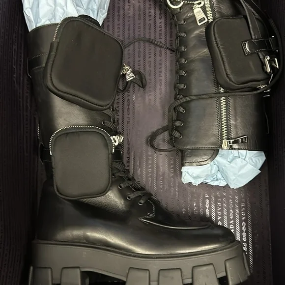 Prada monolith boots - Picture 3 of 10